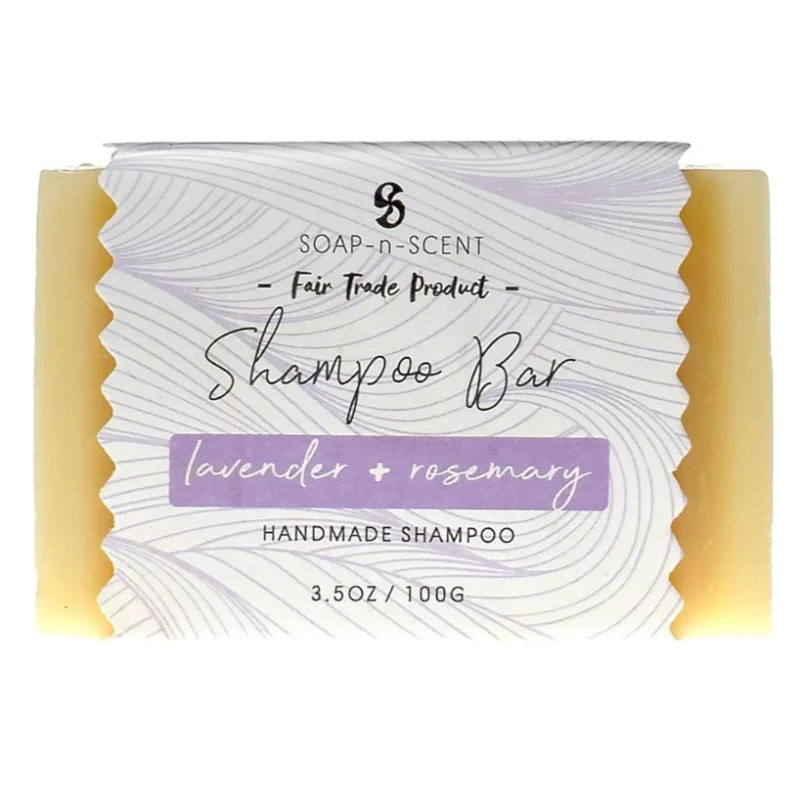 Fair Trade lavender & rosemary soap